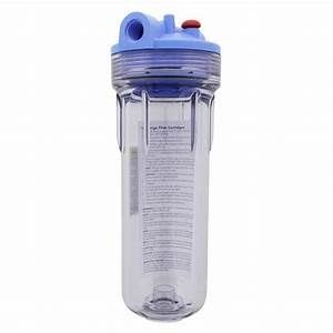 CLEAR FILTER HOUSING 2 1/2&quot; X 10&quot;