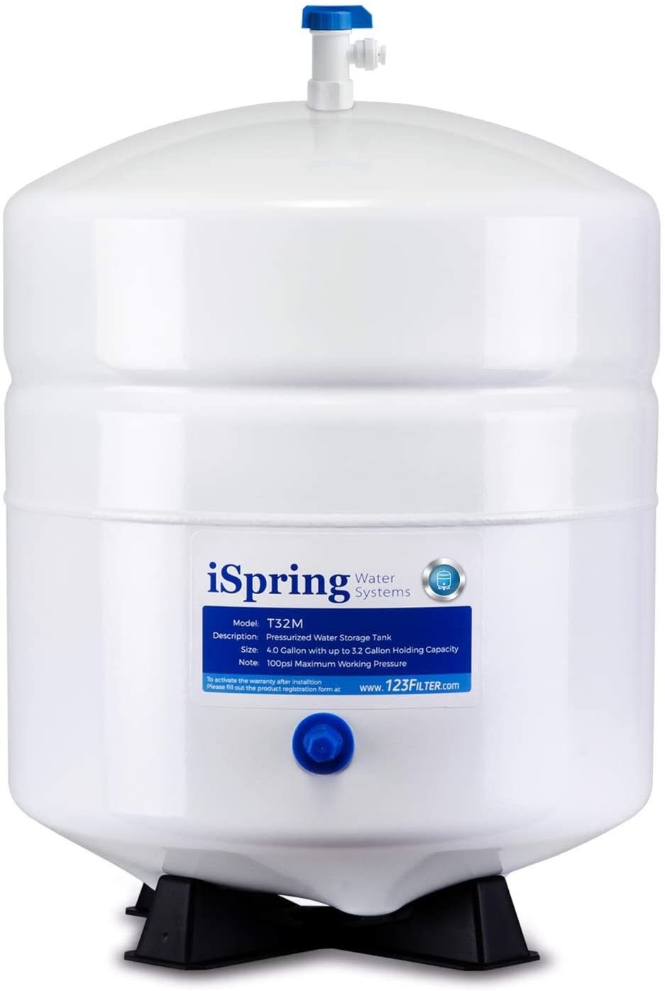 R.O. WATER STORAGE TANK 4 GAL