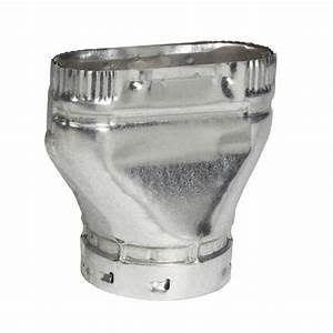 4&quot; OVAL TO ROUND ADAPTER