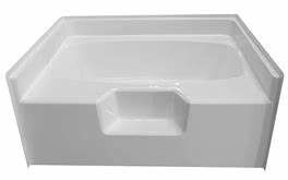 54 X 42 GARDEN TUB W/ STEP