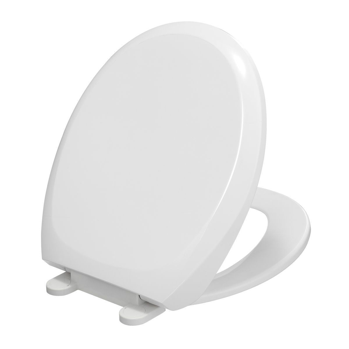 White Superior Soft Close Toilet Seat – Round