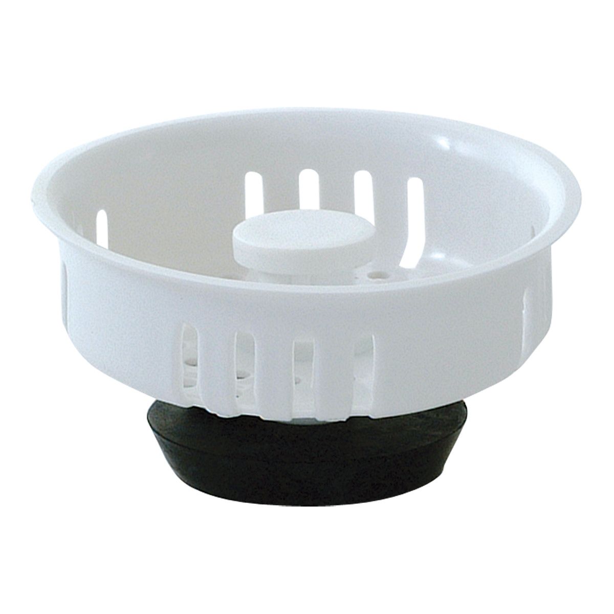 Replacement Basket – White Abs – Rubber Bottom