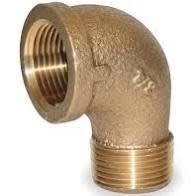 BRASS STREET 90 ELBOW 3/4"