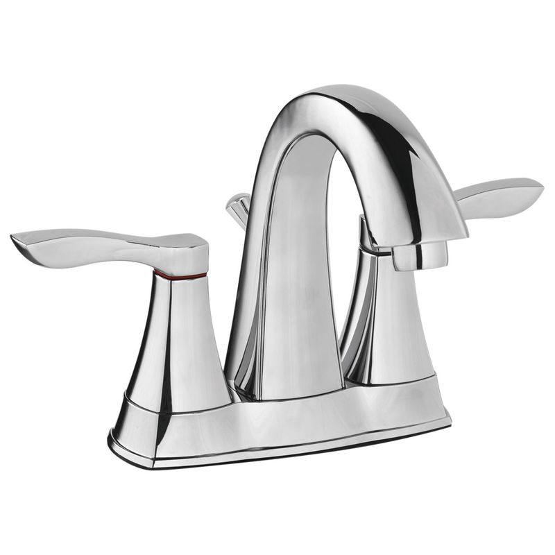 2 Handle High Rise Lavatory Faucet 1.5 GPM with Pop-Up – Chrome