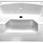 40 X 54 WHITE GARDEN TUB