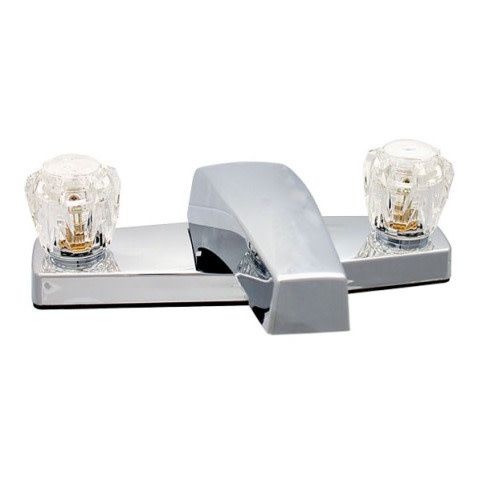 Chrome Two Handle Garden Tub Faucet 8&quot;