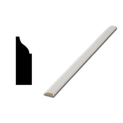 1/2&quot; X 1/2&quot; DOOR STOP 8&#39; WHITE