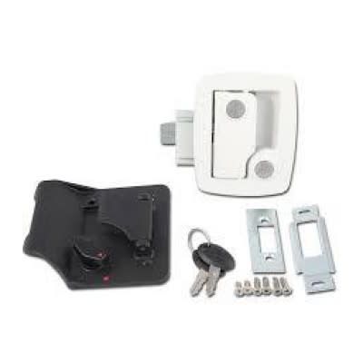 Rv Door Lockset White