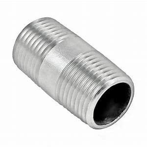 1&quot; X 2&quot; STAINLESS STEEL NIPPLE