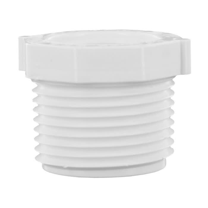 Sch. 40 PVC Bushing 3/4&quot; x 1/2&quot; MPT x Reducing FPT