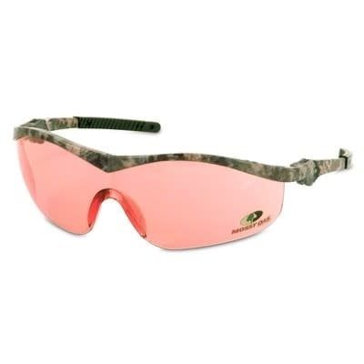 Pink Safety Glasses with Mossy Oak Frame