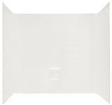 STYLE CREST 60&quot; X 30&quot; SHOWER WALLS 3 PIECE