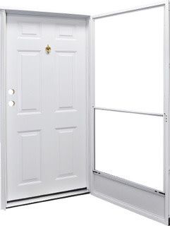 34 X 76 RH RAISED PANEL COMBINATION DOOR
