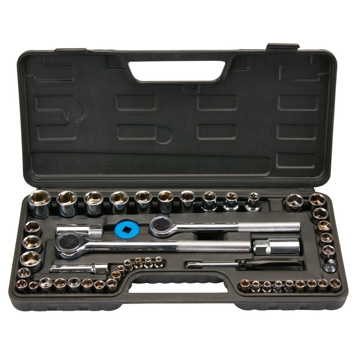 51 Pc SAE &amp; Metric Socket Set