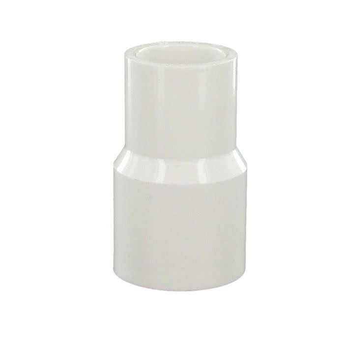 Sch. 40 PVC Coupling 1" x 3/4" Slip x Reducing Slip