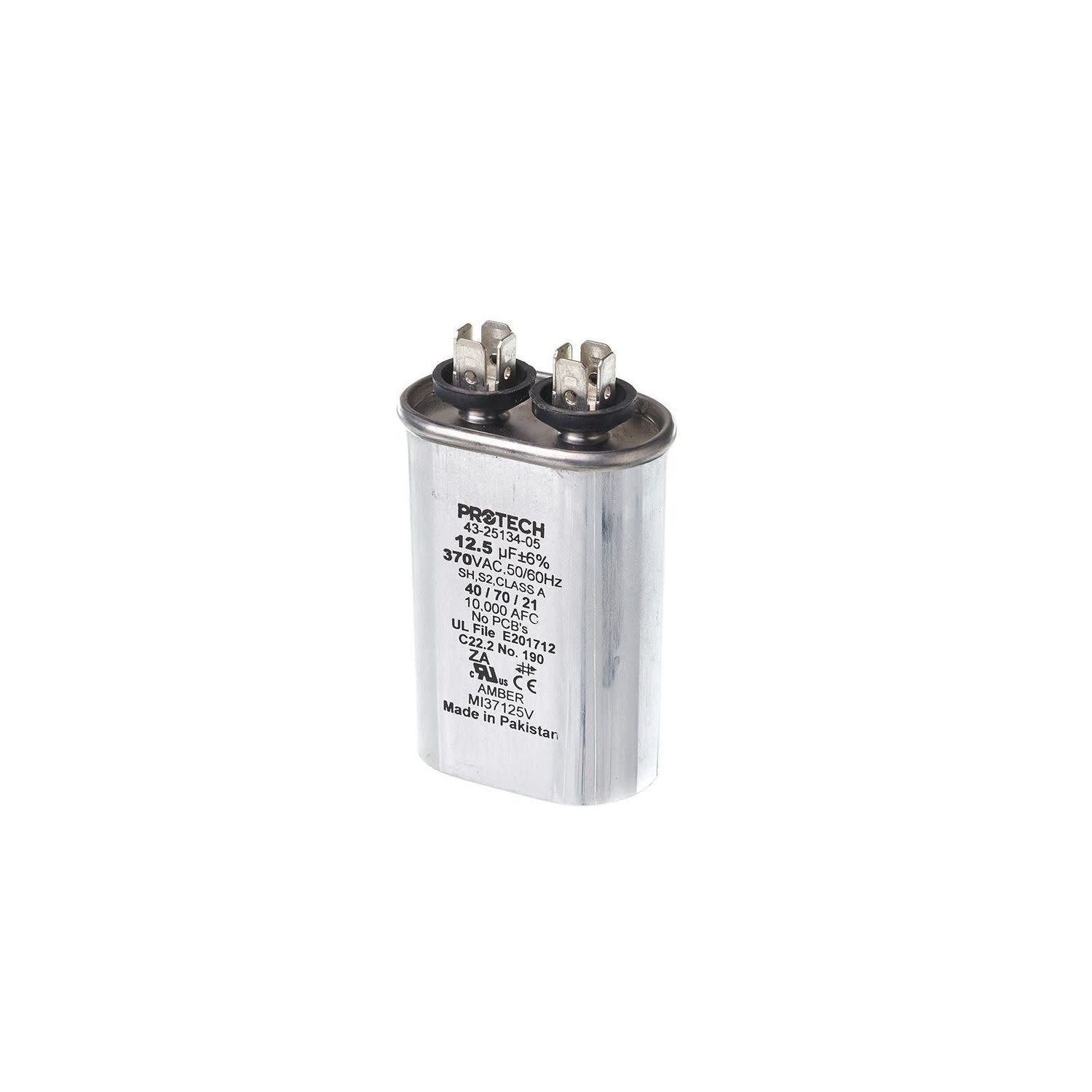 12.5 OVAL CAPACITOR