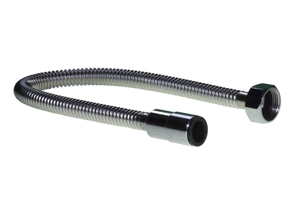 FALCON STAINLESS PUSH TO CONNECT CONNECTOR 1/2″X 20&quot;