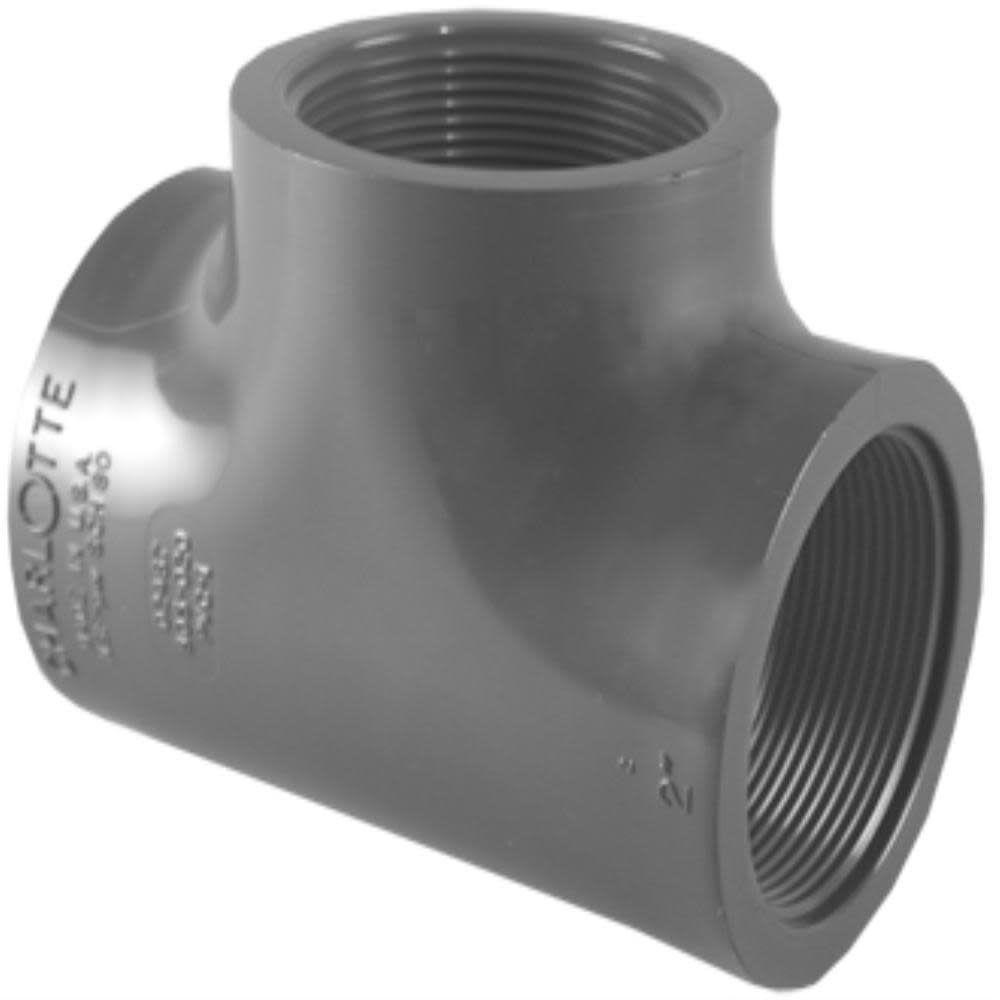4&quot; SCH 80 PVC THREADED TEE