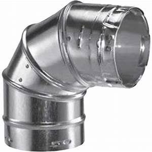 DOUBLE WALL 4&quot;  ADJUSTABLE ELBOW