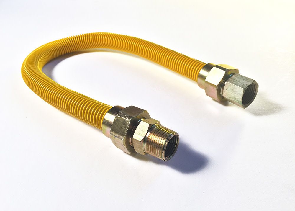 FALCON STAINLESS MOBILE HOME COATED FLEX LINE 3/4&quot; X  24&quot;
