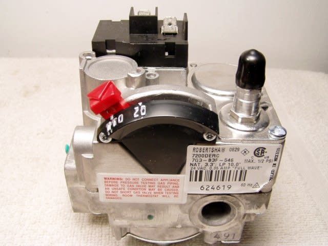 INTERTHERM GAS VALVE #624619R, 902910, 624490