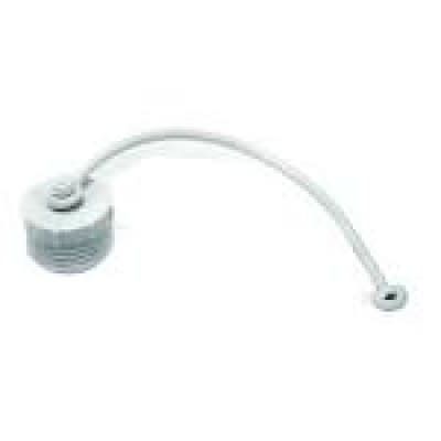 3/4IN GARDEN HOSE PLUG W/ LANYARD