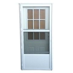 COTTAGE  STYLE WINDOW COMBINATION STEEL DOOR/ SPECIAL ORDER