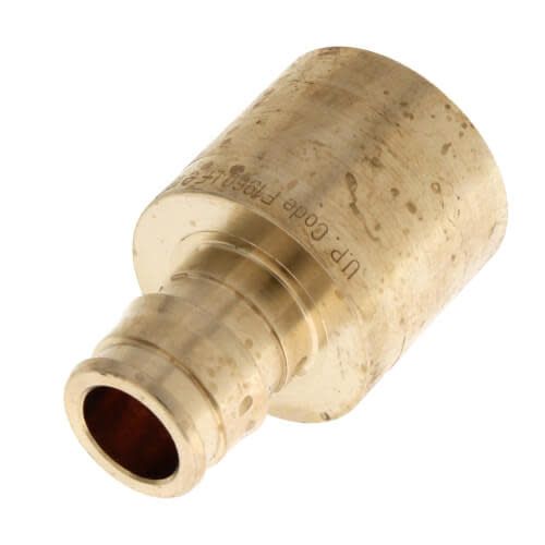 PRO PEX BRASS 3/4&quot; X 1/2&quot; MALE SWEAT ADAPTER