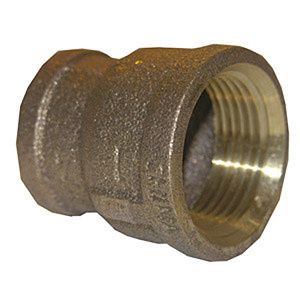BRASS BELL REDUCER 3/4&quot; X 1&quot;