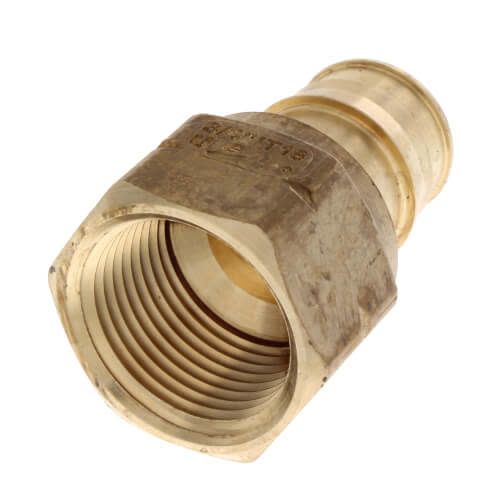 PRO PEX BRASS 3/4&quot; x 1/2&quot; FIP Adapter