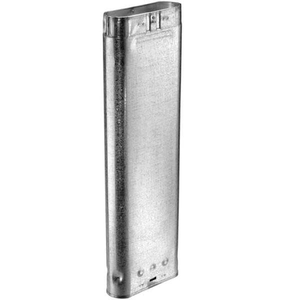 OVAL VENT PIPE 4&quot; X 2&#39;