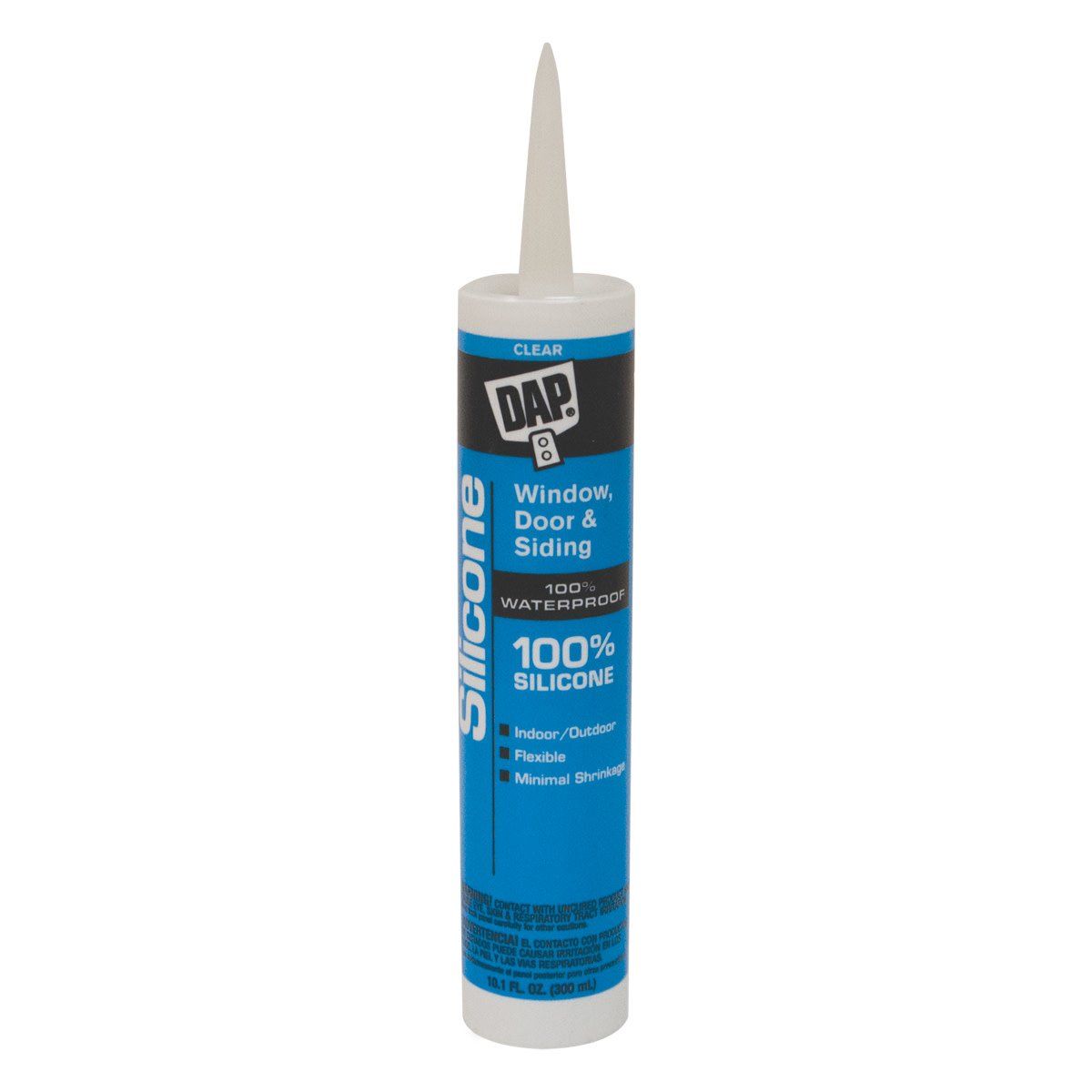All-Purpose 100% Silicone Sealant – Clear – 10 oz.