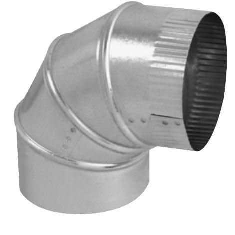 12&quot; SINGLE WALL ADJ ELBOW