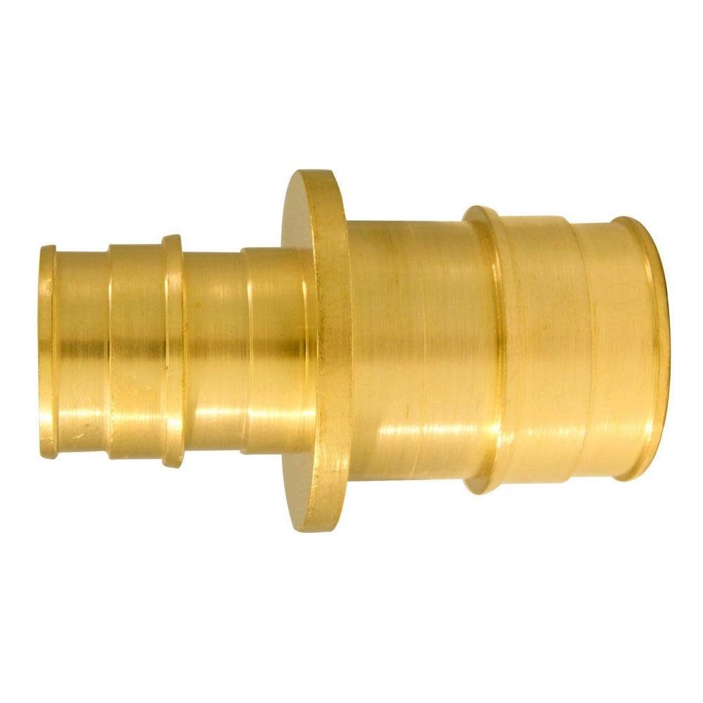 PRO PEX 1" X 3/4" BRASS COUPLING