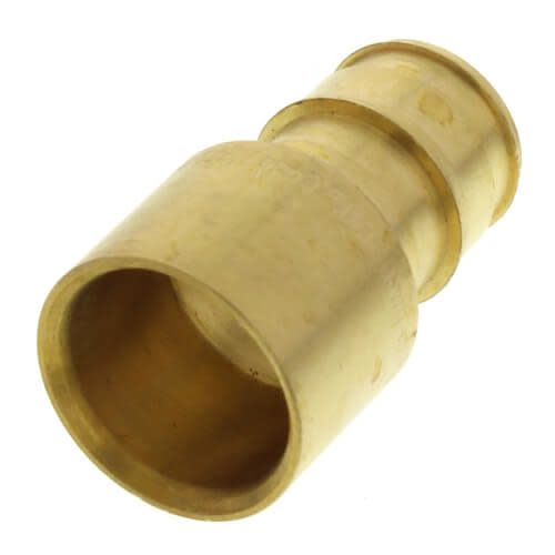 PRO PEX BRASS 3/4&quot; X 1&quot; FEMALE SWEAT ADAPTER