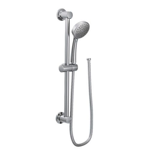 Moen  Handheld Handheld Shower With Slide Bar Chrome