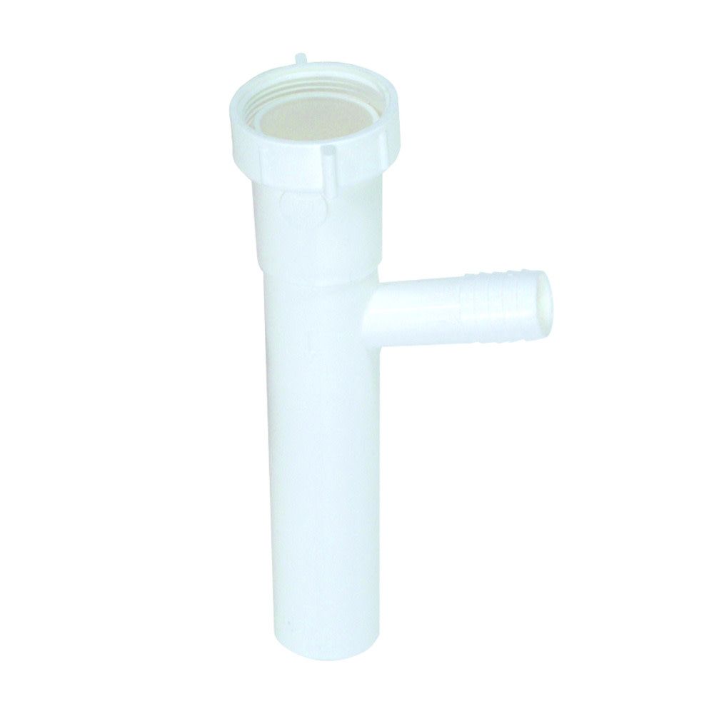 1-1/2 in. x 8 in.  Direct Connect Branch Tailpiece – 7/8 OD Barb Outlet