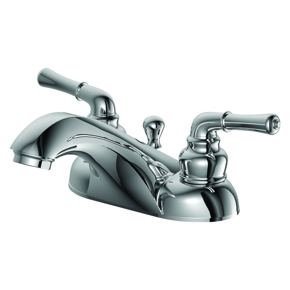 Chrome Two Handle Lavatory Faucet