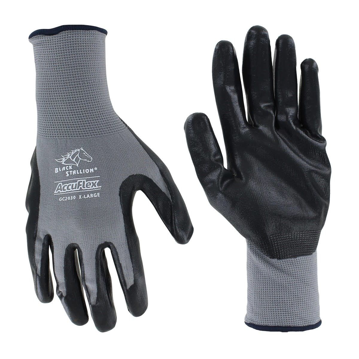XL AccuFlex A1 Cut Resistant Nitrile-Coated Nylon Gloves