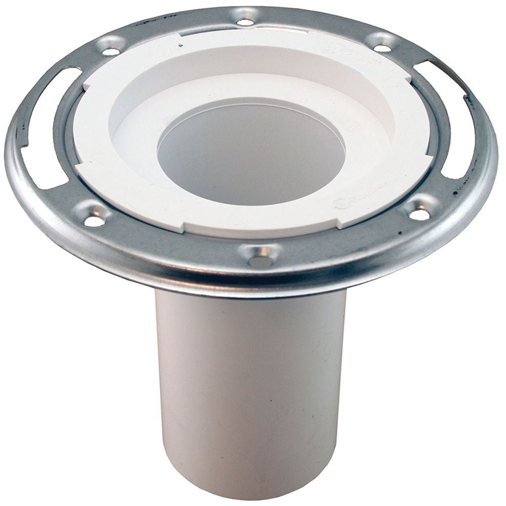 3&quot; Plumbfit PVC Closet Flange with Stainless Steel Ring