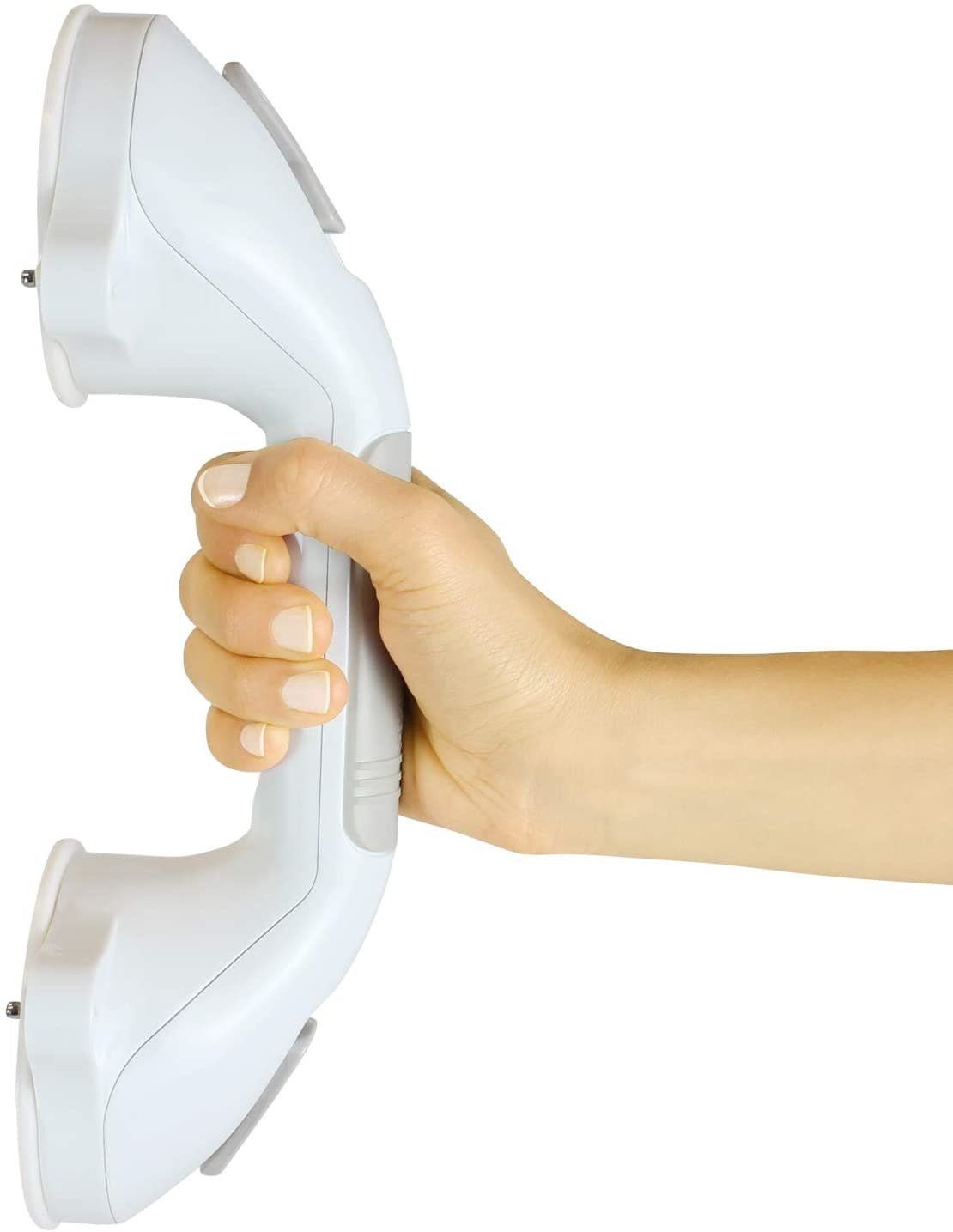 Suction Shower Handle - Bathroom Balance Bar - Safety Hand Rail Support for Tub