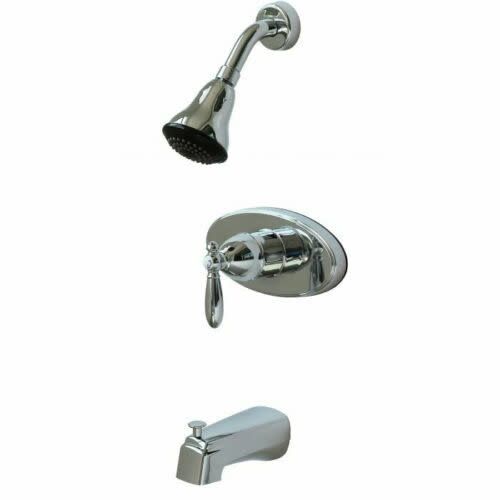 Empire 6&quot; Center Tub and Shower Faucet