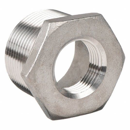 1 1/4&quot; x 1&quot; STAINLESS STEEL BUSHING 304 SPECIAL ORDER (Priced $11.67each)