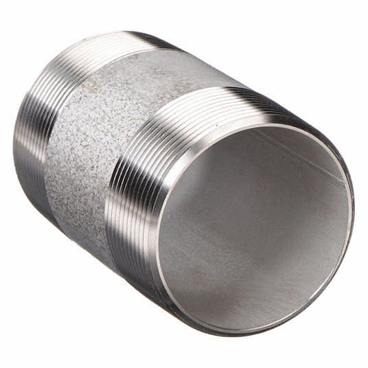 1 1/4&quot; X 2&quot; STAINLESS NIPPLE