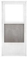 34&quot; x 76&quot; LH Storm Door / White