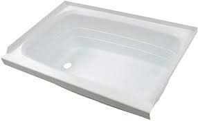 27 x 54 Mobile Home Tub White Left Drain