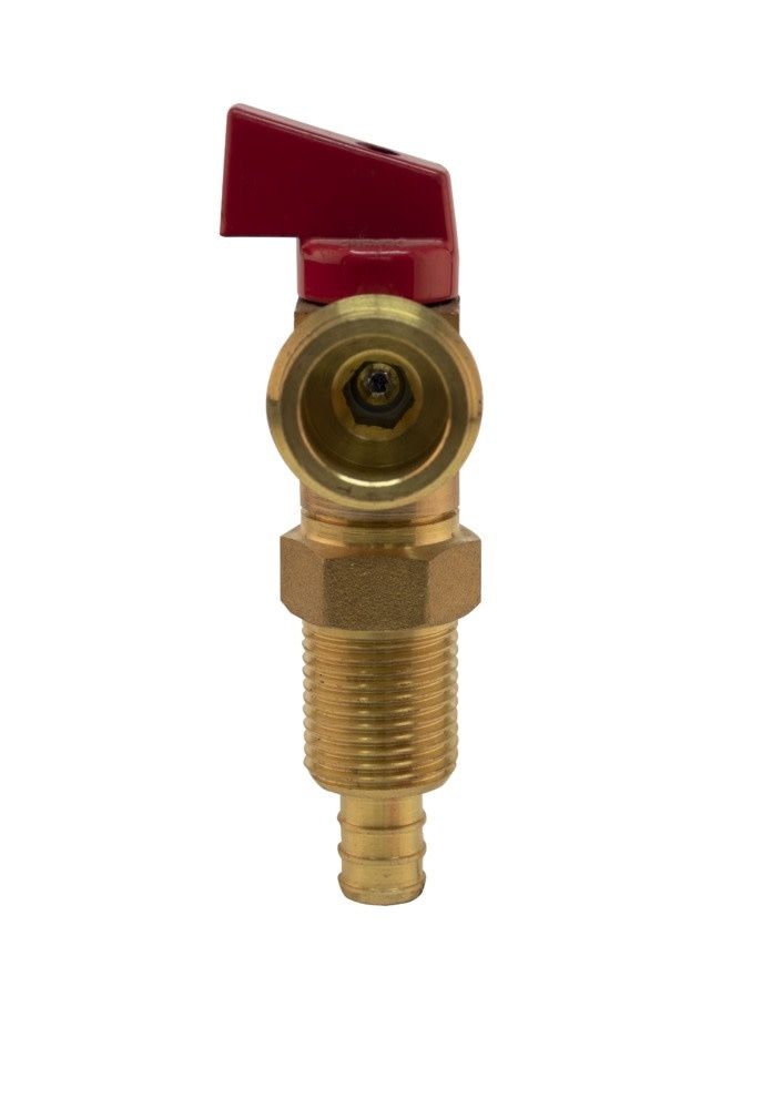 Washing Machine Red Handle Valve (1/2″ Crimp)