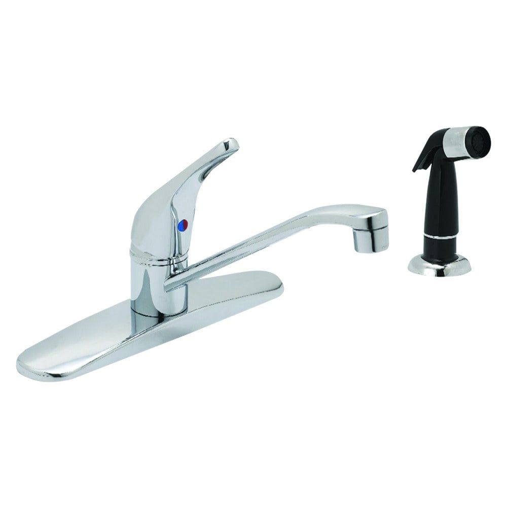 SINGLE HANDLE KITCHEN FAUCET WASHERLESS W/SPRAY