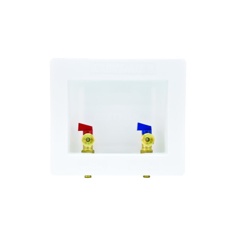 Center Drain Washing Machine Outlet Box – 1/2 in. Expansion PEX
