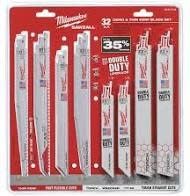 Reciprocating Saw Blade Set, 12 Pc.